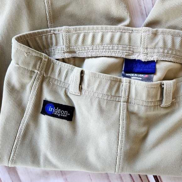 2 Pairs Irideon Riding Breeches Tan | Size M - Picture 3 of 9